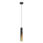 Golden modern pendant light aluminium, Aloysius