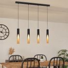 Brown modern pendant light aluminium, Aloysius
