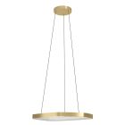 Golden design pendant light aluminium, Samson, 25,2W, 3000K LED