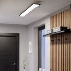 Black design smart ceiling light plastic, Muhsin, 28W, RGBW LED