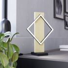 Design table lamp wood, Annebel, 13W, 3000K LED