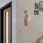 Design wall light wood, Annebel, 13W, 3000K LED