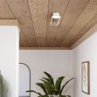 White design ceiling light steel, Constance, 24W, white switch LED