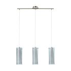 Grey pendant light smoke glass, Barceno