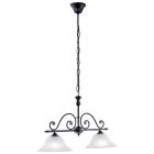 White classic pendant light glass, Tesse