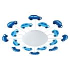 Blue design kids ceiling light glass, Olle