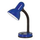 Blue kid's table lamp plastic, Granza, with switch