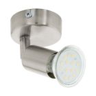 Nickel ceiling spotlight steel, Annelies