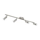 Nickel ceiling spotlight steel, Annelies