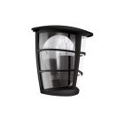 Black modern outdoor light plastic, Inas, IP44