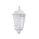 White classic outdoor light aluminium, Leanna, IP44