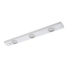 White modern ceiling light metal, Jary, 2W, 3000K LED, with switch