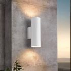White modern outdoor light metal, Marlies, IP44