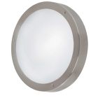 Silver outdoor light glass, Bob, IP44