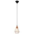 Copper industrial pendant light metal, Costel