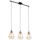 Copper industrial pendant light metal, Costel