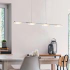 Chrome modern pendant light plastic, Pace, 5W, 3000K LED