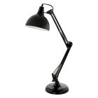 Black industrial desk lamp metal, Josha, with switch