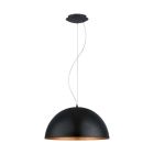 Copper modern dome pendant light metal, Geneva