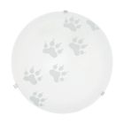 White ceiling light glass, Bada