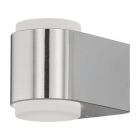 Silver modern outdoor light plastic, Lyza, 3W, 3000K LED, IP44