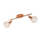 Copper industrial ceiling spotlight steel, Zinedine