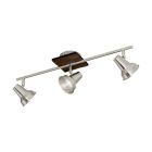 Wood ceiling spotlight brown, Olmo