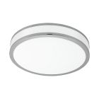 White ceiling light plastic, Arnoldus, 24W, 3000K LED