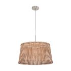 Rustic pendant light wood, Berry