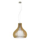 Wooden pendant light, Betsy