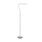 White modern floor lamp plastic, Brennan, 5W, 4000K LED, with touch dimmer