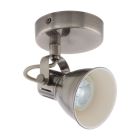 Cream vintage ceiling spotlight steel, Tinke