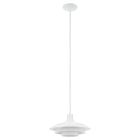 White pendant light steel, Cathalina
