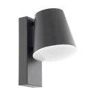 Anthracite modern outdoor light metal, Aiden, IP44