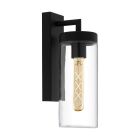 Black modern outdoor light metal, Quinn, IP44