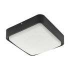 Black outdoor light aluminium, Mace, IP44