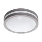 Silver outdoor light metal, Justin, IP44