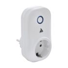 White smart plug Mete