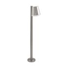 Silver modern outdoor light stainless steel, Aiden, IP44