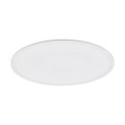 White flush ceiling light aluminium, Ericus, 36W, 4000K LED