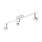 Nickel ceiling spotlight aluminium, Yordi