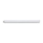 White flush ceiling light plastic, Nicolle, 3W, 4000K LED, with switch