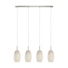 White design pendant light glass, Angelino