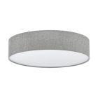 Grey modern ceiling light metal, Abano
