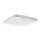 White flush ceiling light steel, Eloise, 17W, 3000K LED