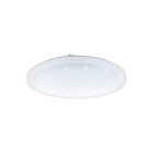 White flush ceiling light steel, Eloise, 33W, 3000K LED