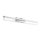 Chrome modern wall light aluminium, Michelle, 10W, 3000K LED, IP44