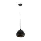 Golden modern pendant light metal, Macey