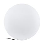 White modern outdoor light plastic, Jovana, IP65, with switch