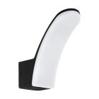 Black modern outdoor light aluminium, Oskar, 11W, 3000K LED, IP44